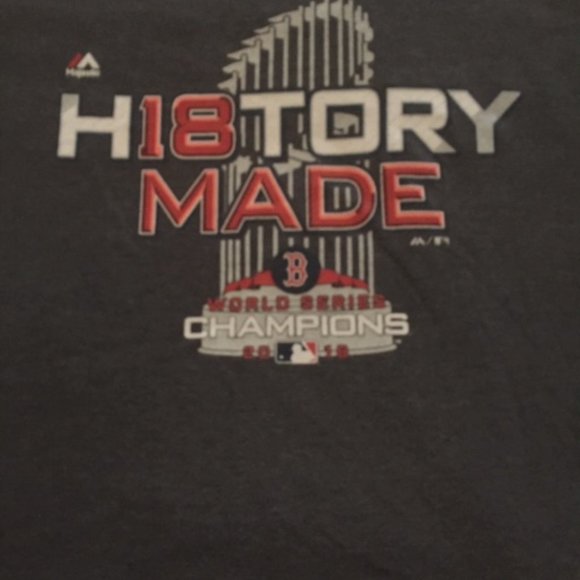 2018 History Made Boston Red Sox Championship T Shirt Men's XXL - Picture 2 of 3